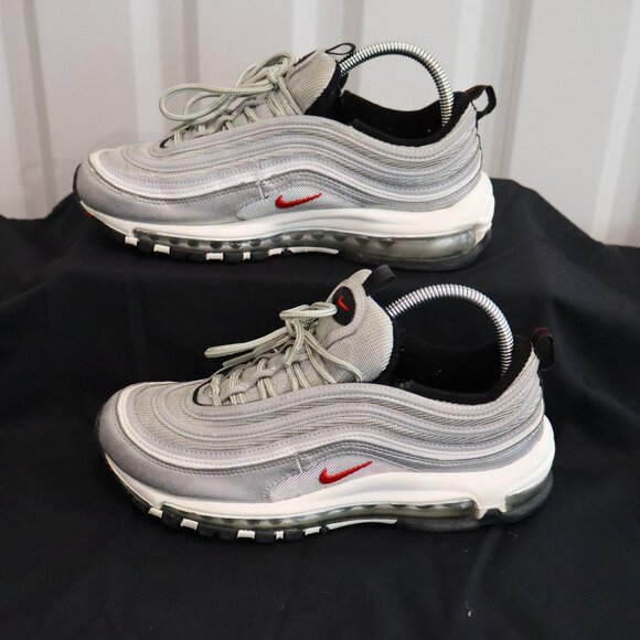 Nike Womens Air Max 97 OG Silver Bullet Shoes Size 9 DQ9131-002 '22 Reflective - Picture 1 of 9